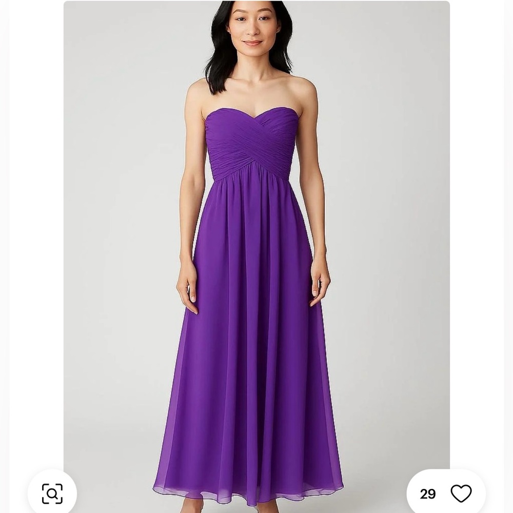 Lauren Ralph Lauren Vibrant Purple Maxi Dress